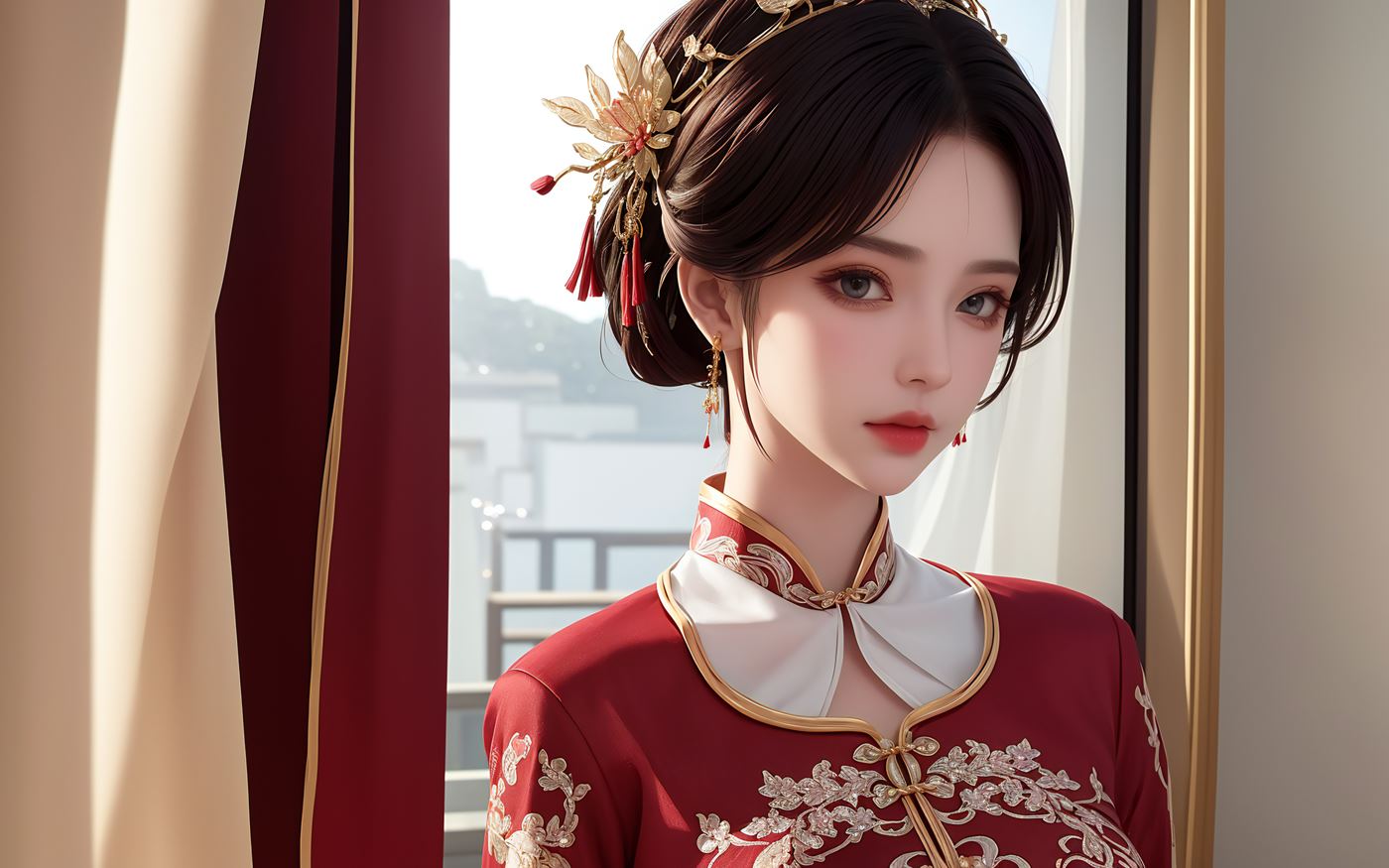 图片[6]-精选AI绘画 486 新娘姐妹花[46P]-草丛看图