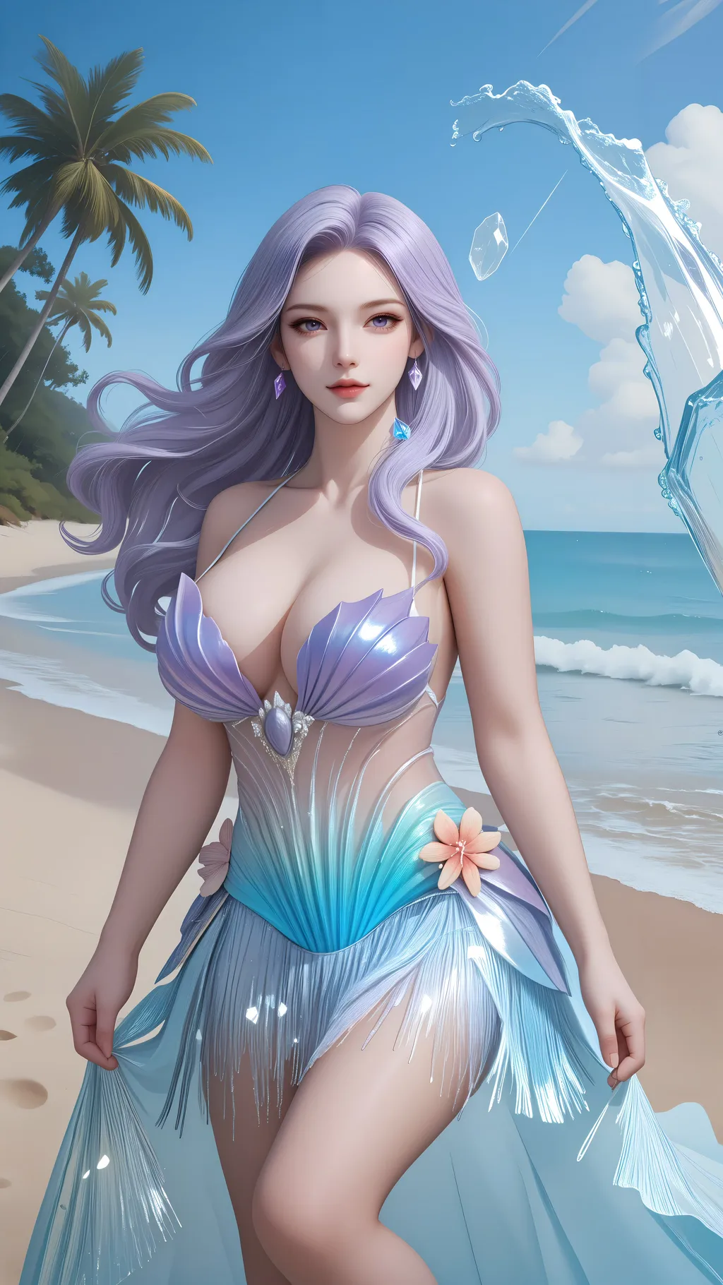 图片[5]-精选AI绘画 869 海的女儿[65P]-草丛看图