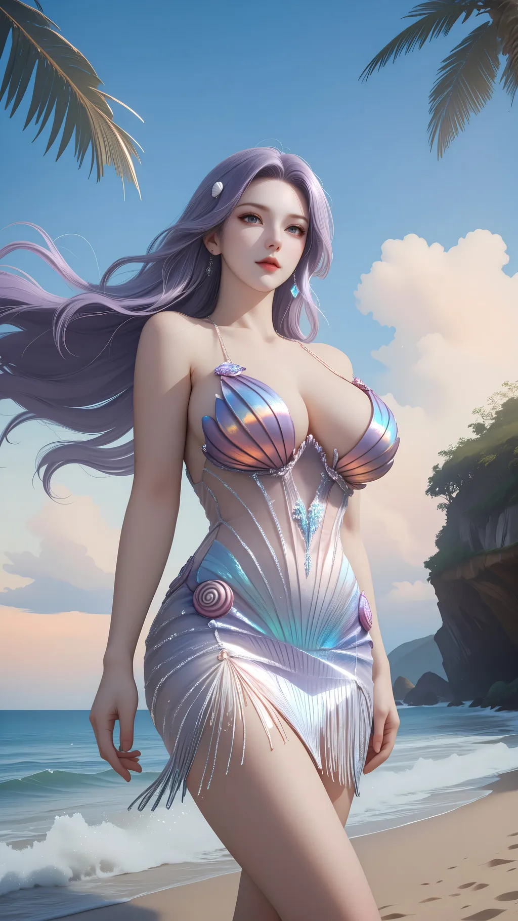 图片[7]-精选AI绘画 869 海的女儿[65P]-草丛看图