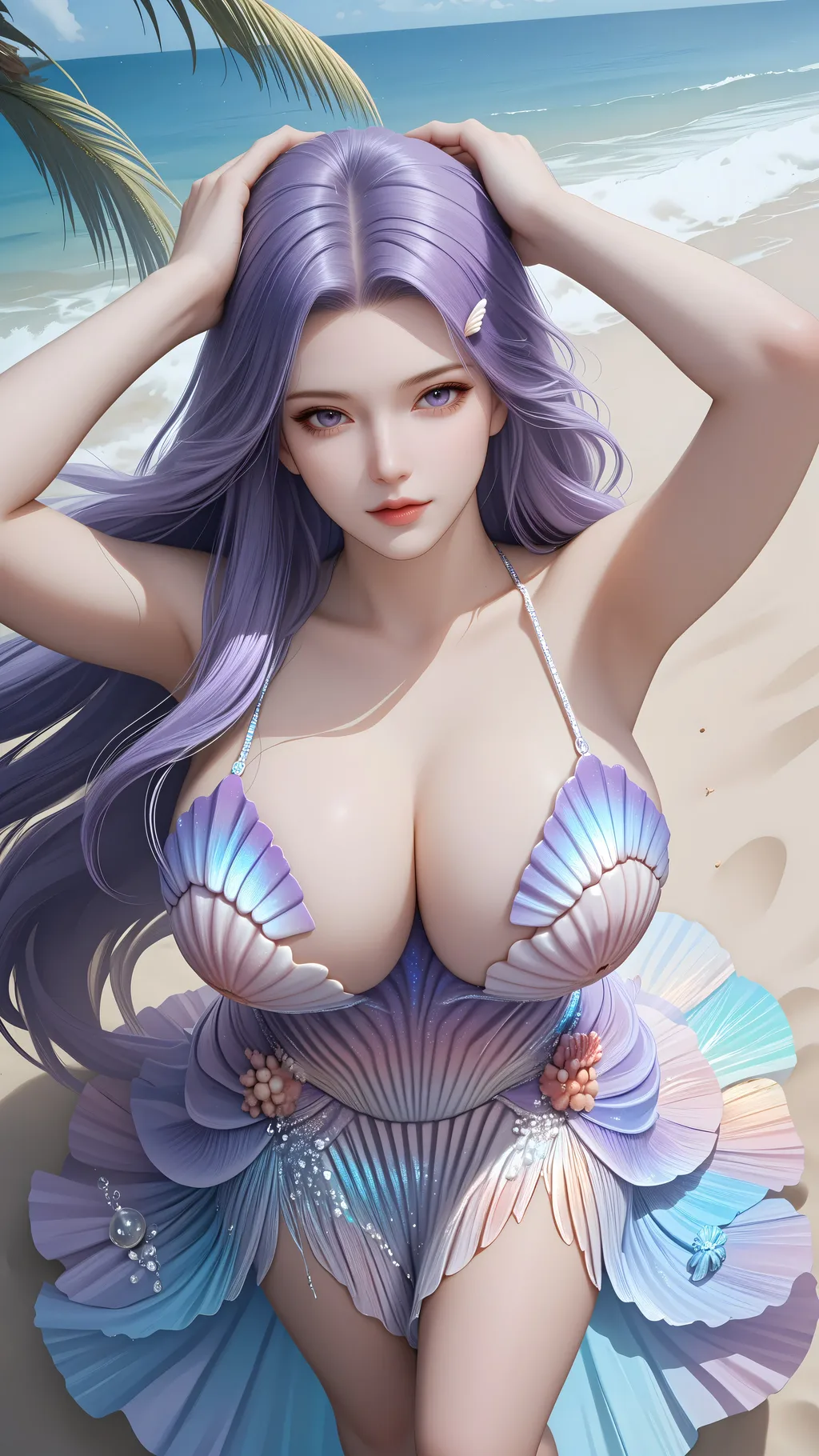 图片[8]-精选AI绘画 869 海的女儿[65P]-草丛看图