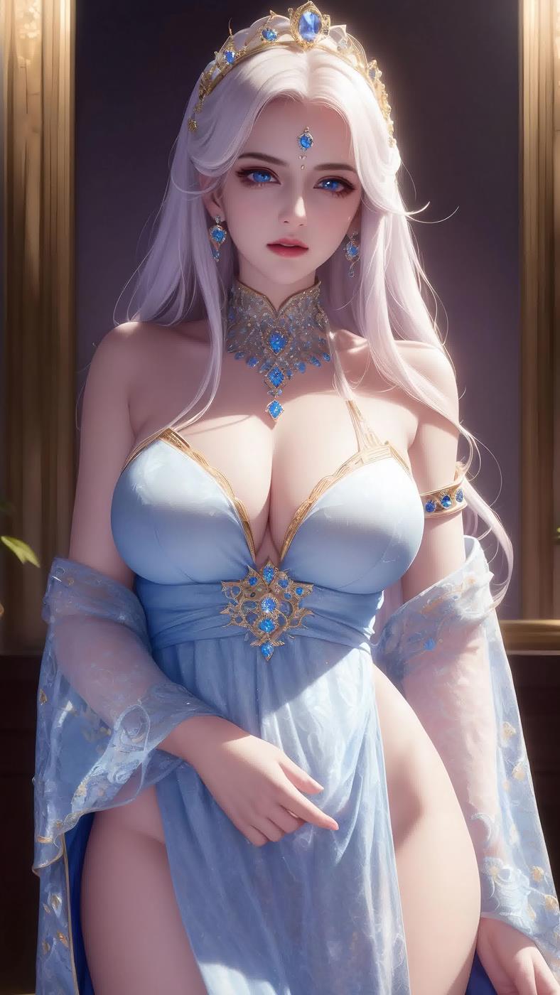 图片[6]-精选[AI绘画] 044 The Heartwarming Tale of a Beautiful Innocent Princess – AI LookBook – AI Club2Girls[44P]-草丛看图