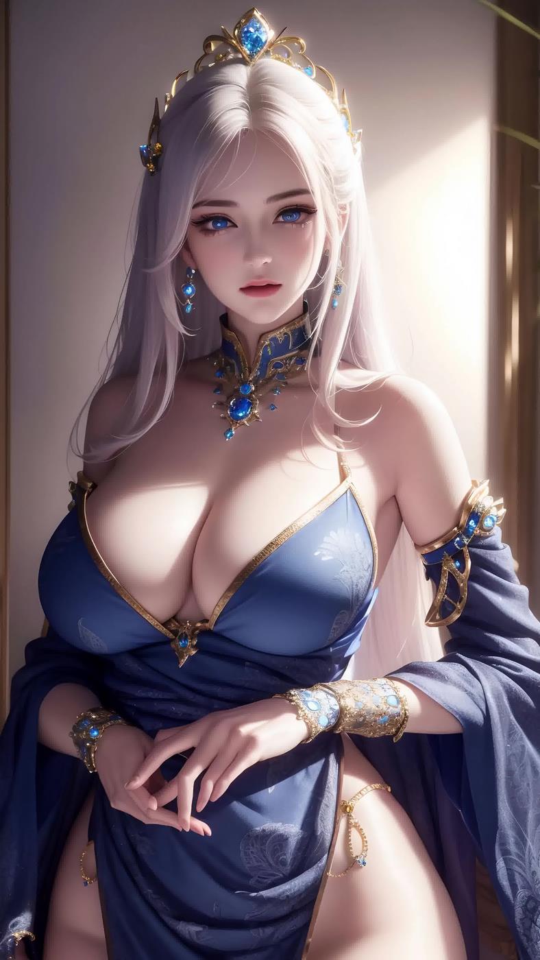 图片[1]-精选[AI绘画] 044 The Heartwarming Tale of a Beautiful Innocent Princess – AI LookBook – AI Club2Girls[44P]-草丛看图