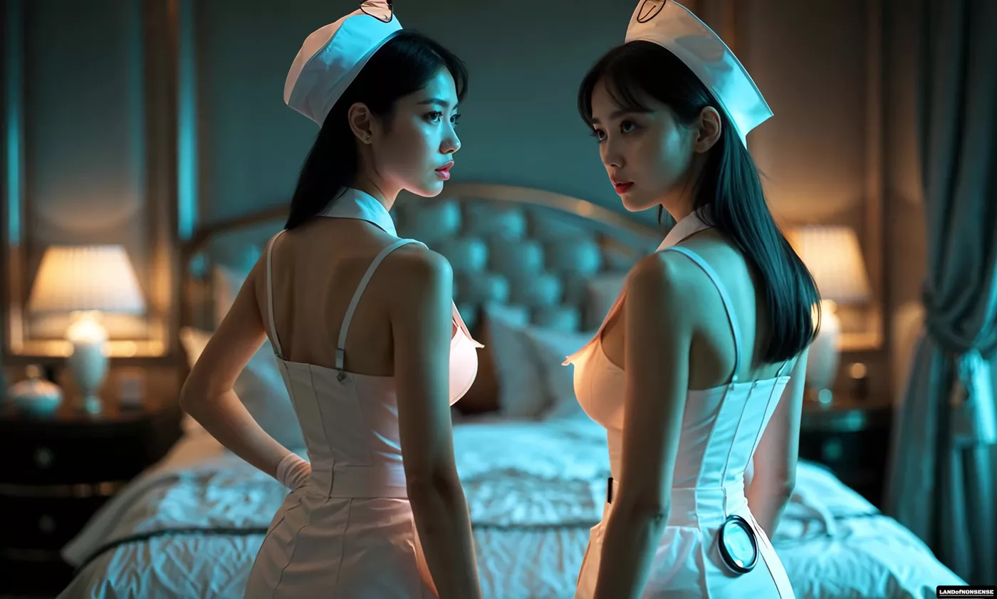 图片[8]-精选AI绘画 476 LAND of BEAUTY SERIES #7 ASIAN NURSES ON DUTY #foryou #goddess #aimodel #aiart[20P]-草丛看图