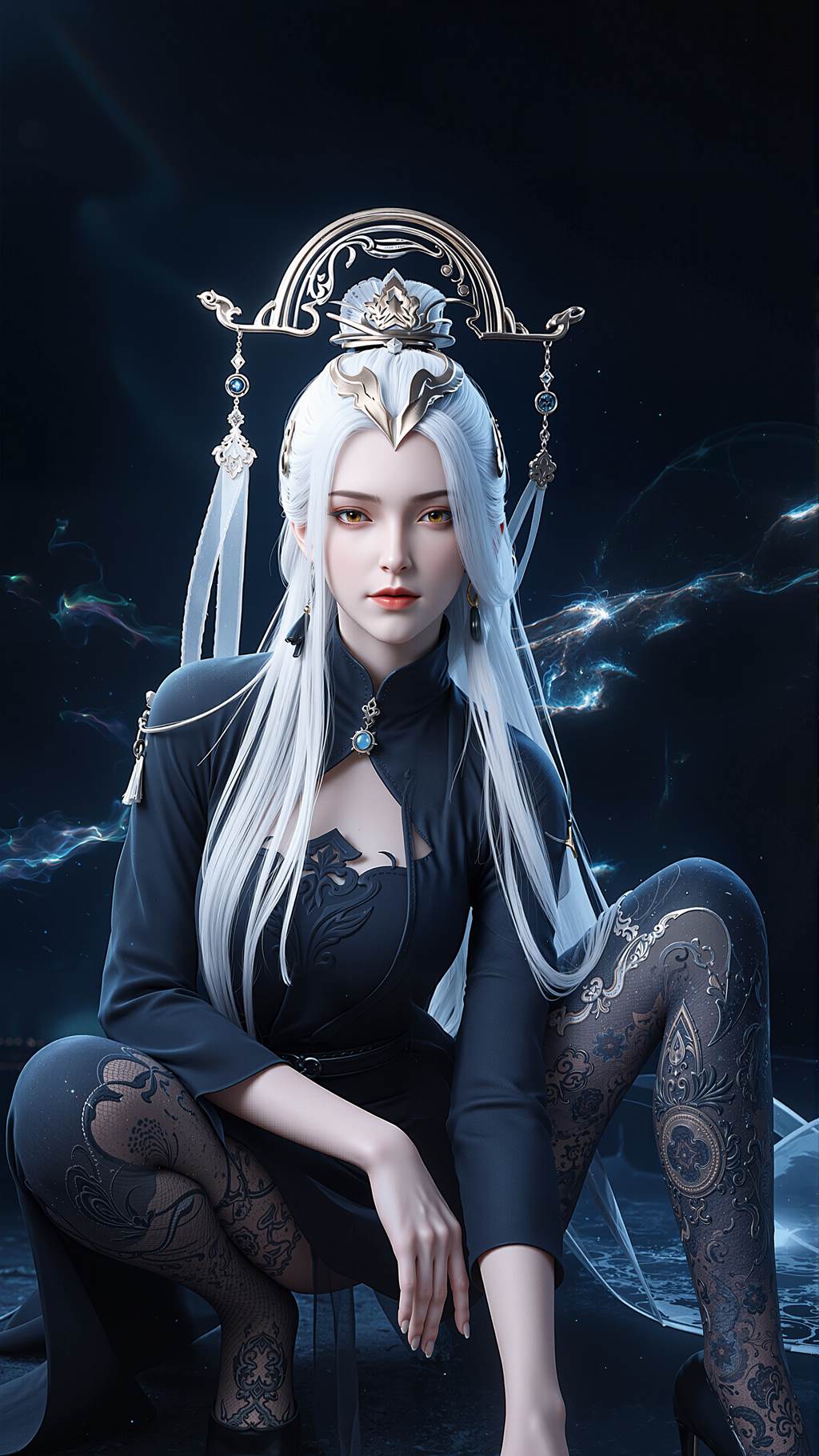 图片[1]-精选AI绘画 793 剑来-剑妈[16P]-草丛看图