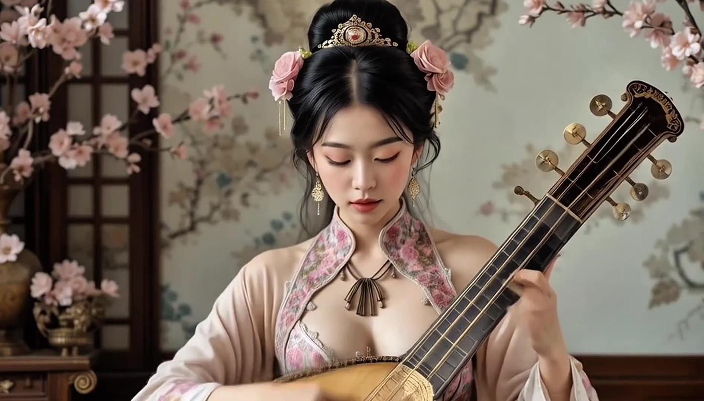 图片[2]-精选[AI Video]Beautiful Relaxing Traditional Music _ Dancing _Stress Relief _Relaxation[20P]-草丛看图