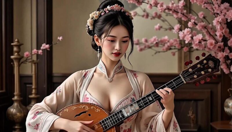 精选[AI Video]Beautiful Relaxing Traditional Music _ Dancing _Stress Relief _Relaxation[20P]-草丛看图