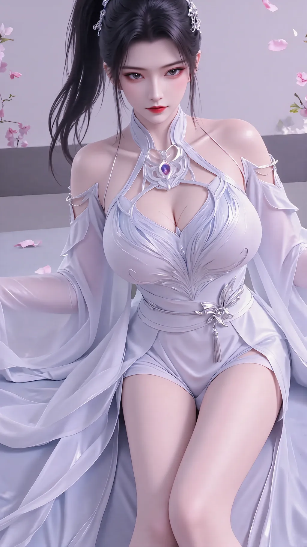 图片[4]-精选AI绘画 882 青仙子[17P]-草丛看图