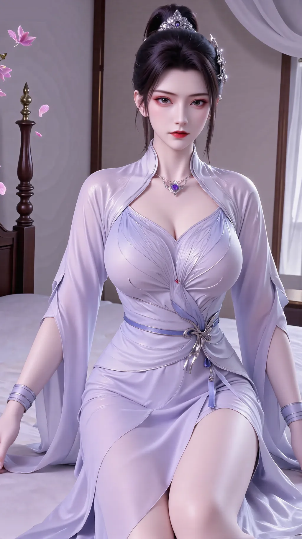 图片[6]-精选AI绘画 882 青仙子[17P]-草丛看图