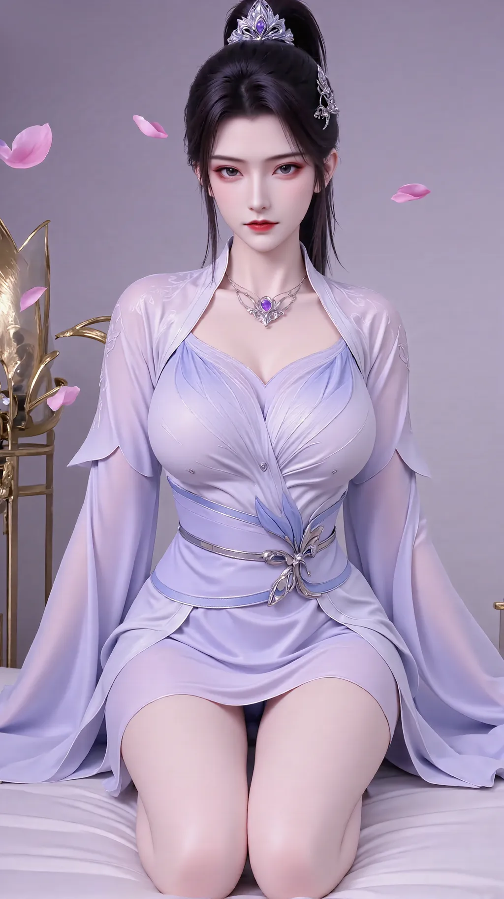 图片[7]-精选AI绘画 882 青仙子[17P]-草丛看图