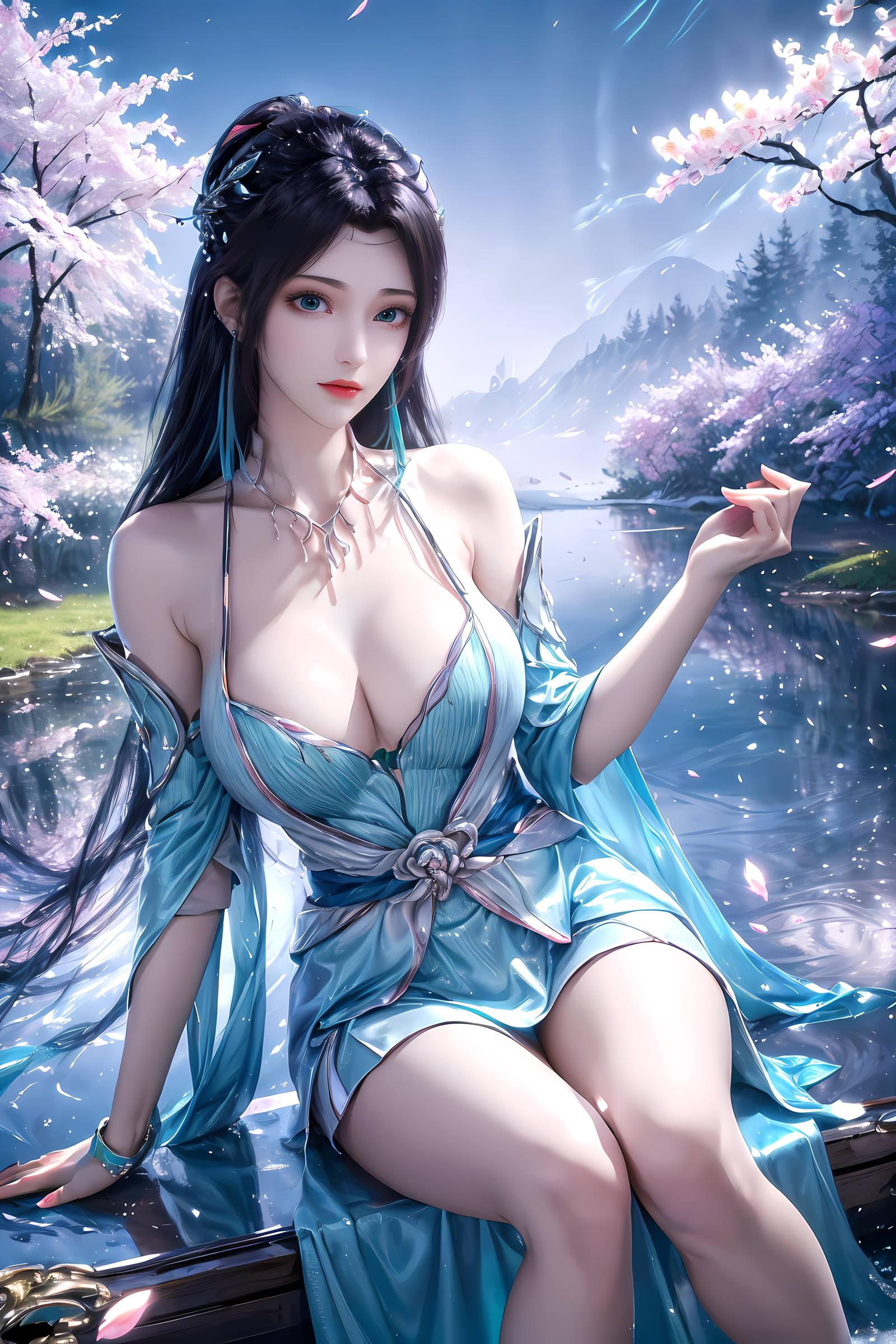 图片[2]-精选AI绘画 081 斗破苍穹-云韵 [19P]-草丛看图