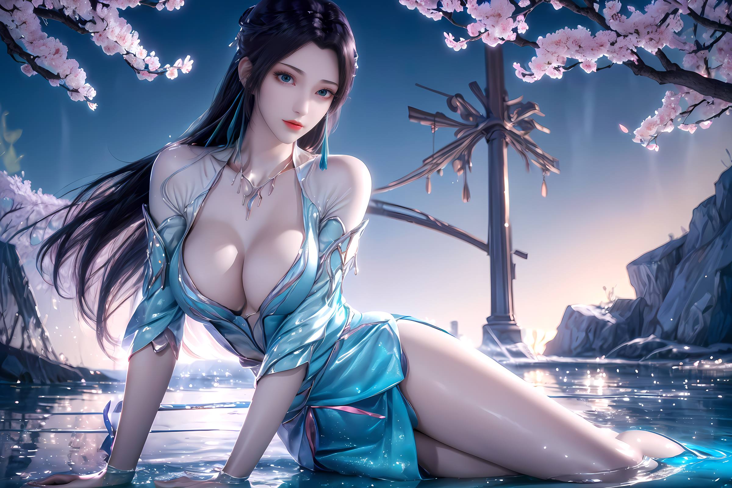 图片[4]-精选AI绘画 081 斗破苍穹-云韵 [19P]-草丛看图