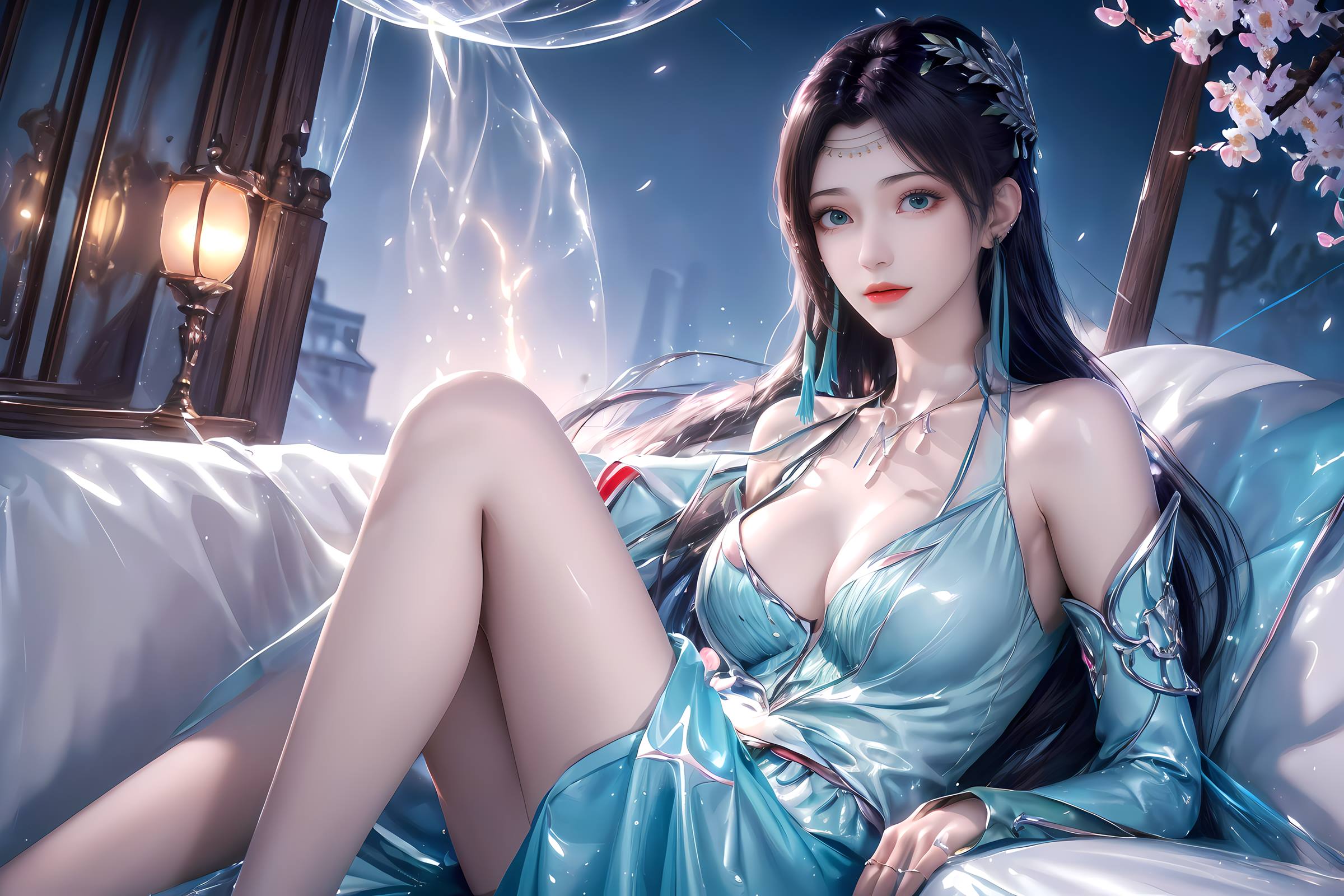 图片[5]-精选AI绘画 081 斗破苍穹-云韵 [19P]-草丛看图