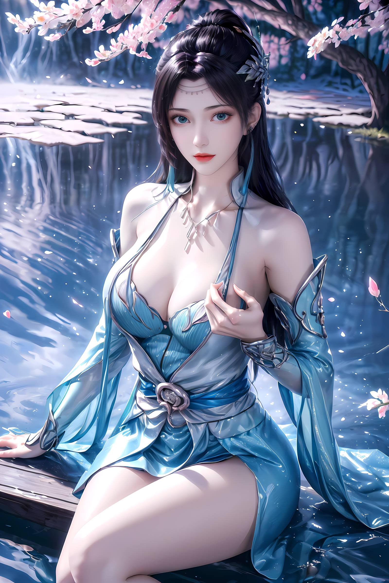 图片[1]-精选AI绘画 081 斗破苍穹-云韵 [19P]-草丛看图