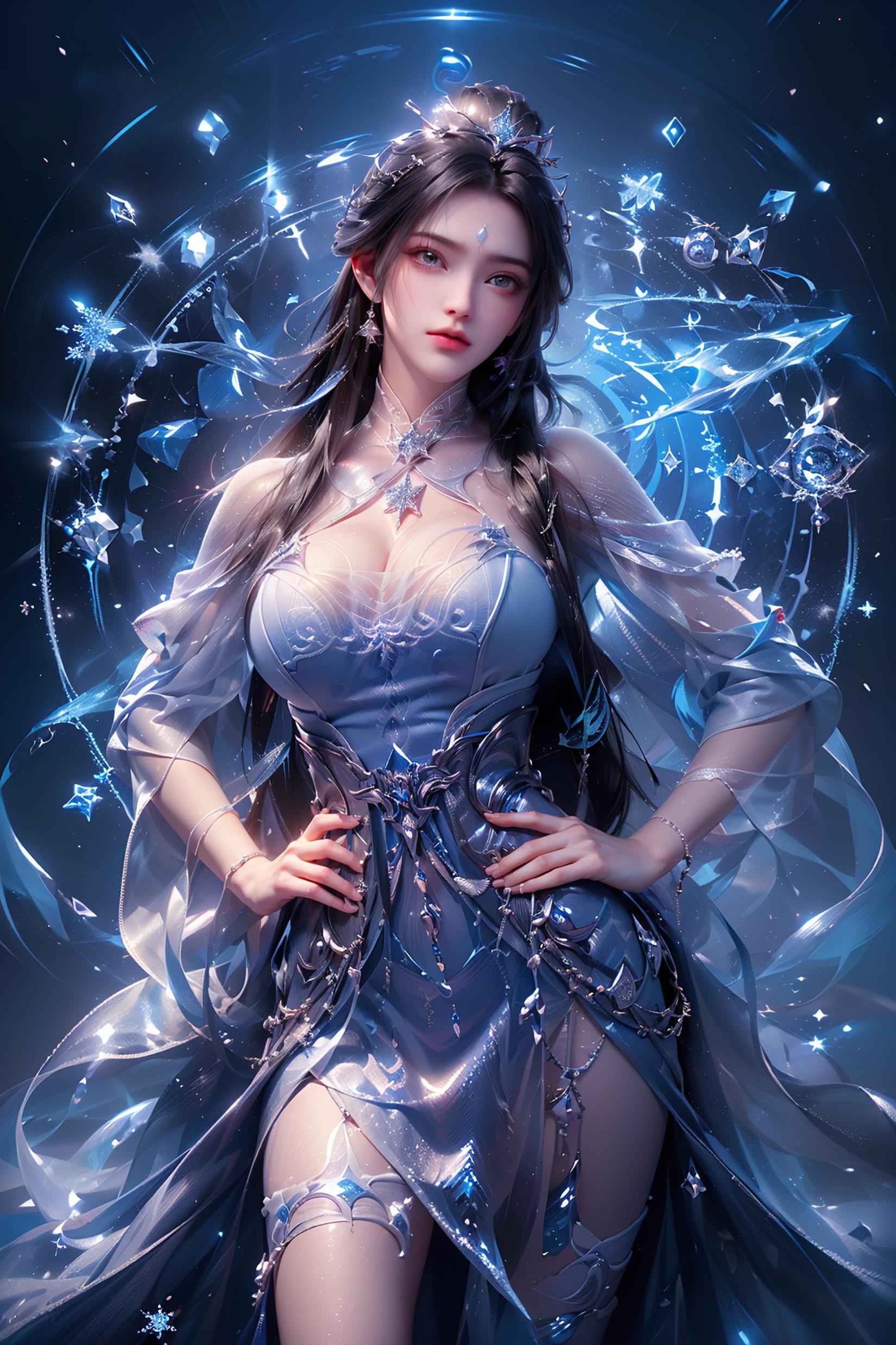 图片[1]-精选AI绘画 372 陆雪琪[68P]-草丛看图