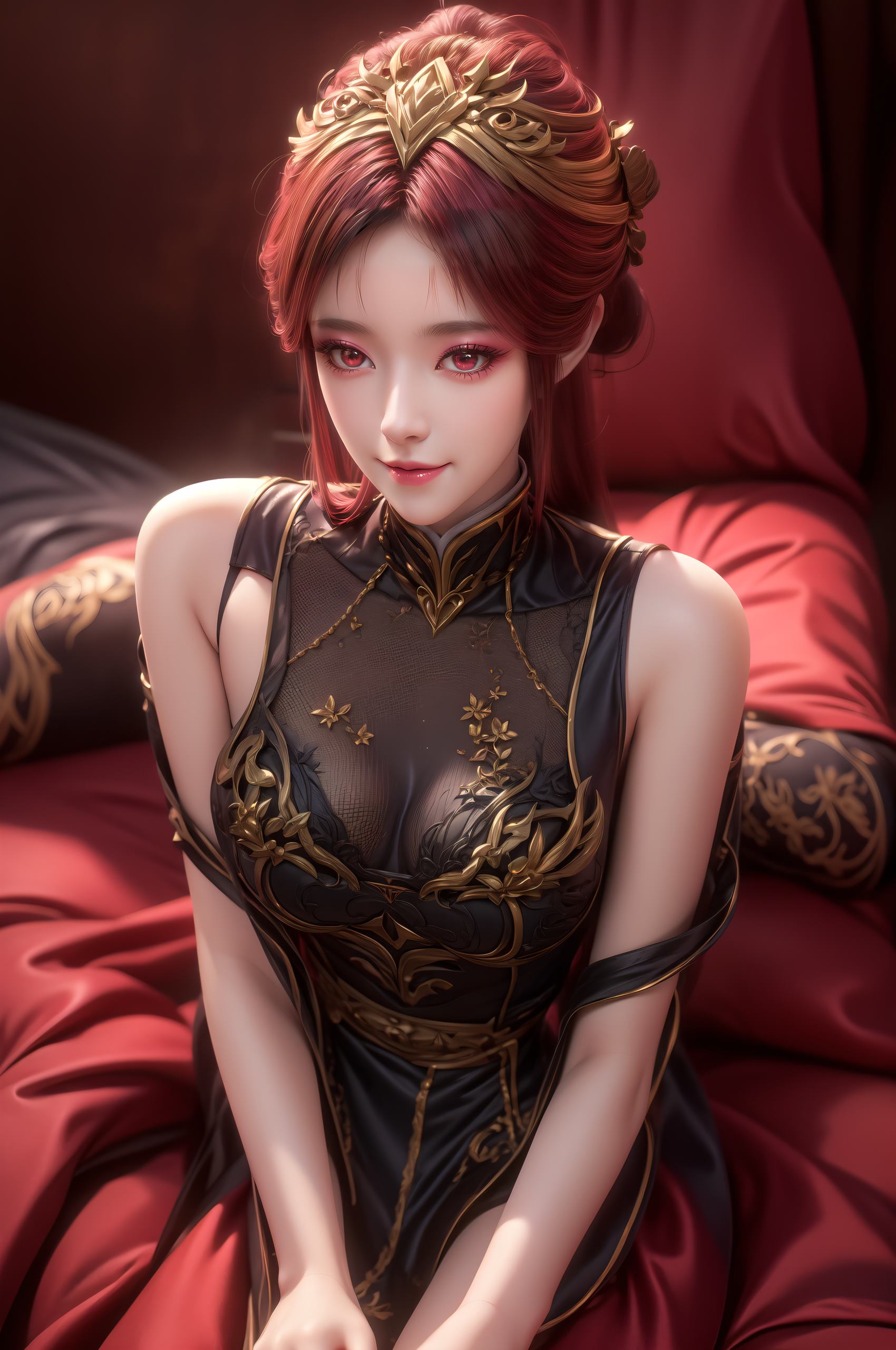 图片[3]-精选AI绘画 262 毒血夫人[19P]-草丛看图