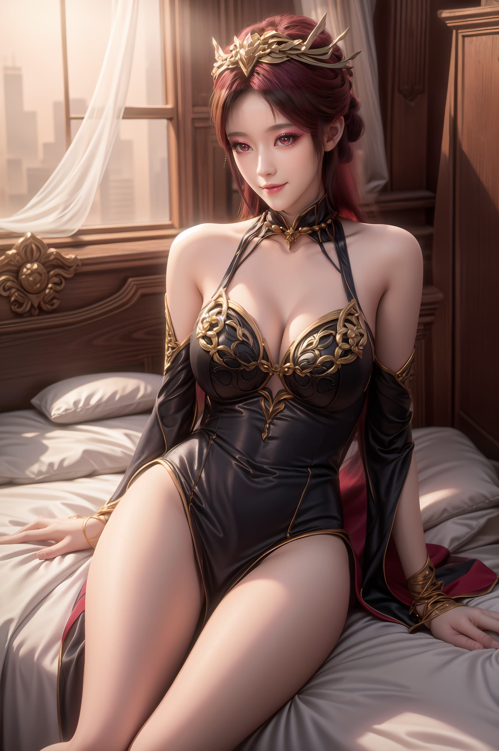 图片[4]-精选AI绘画 262 毒血夫人[19P]-草丛看图