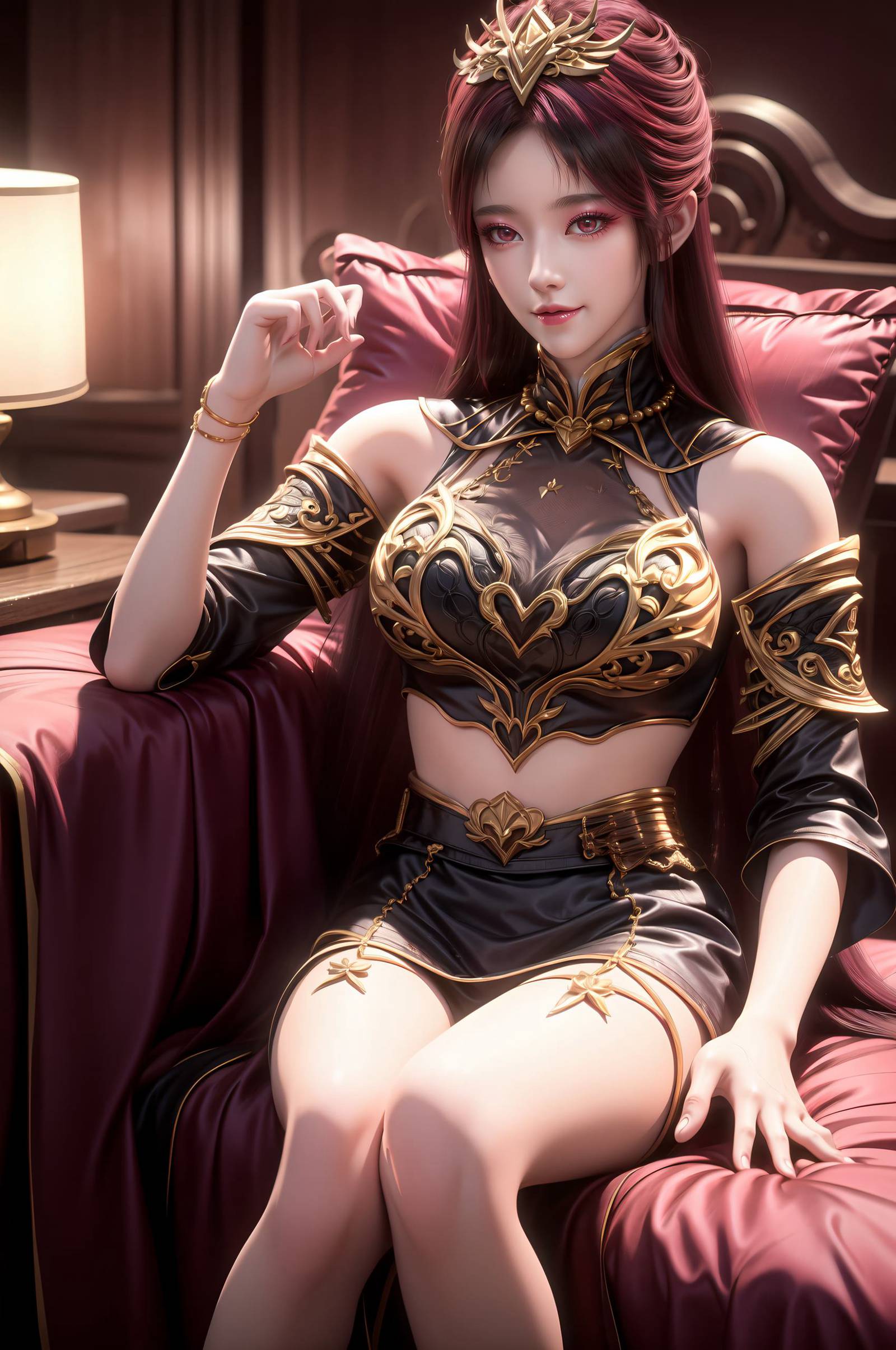 图片[5]-精选AI绘画 262 毒血夫人[19P]-草丛看图