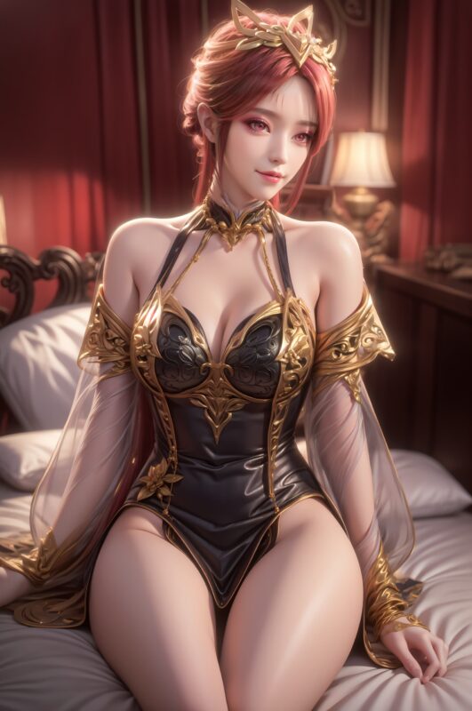 精选AI绘画 262 毒血夫人[19P]-草丛看图