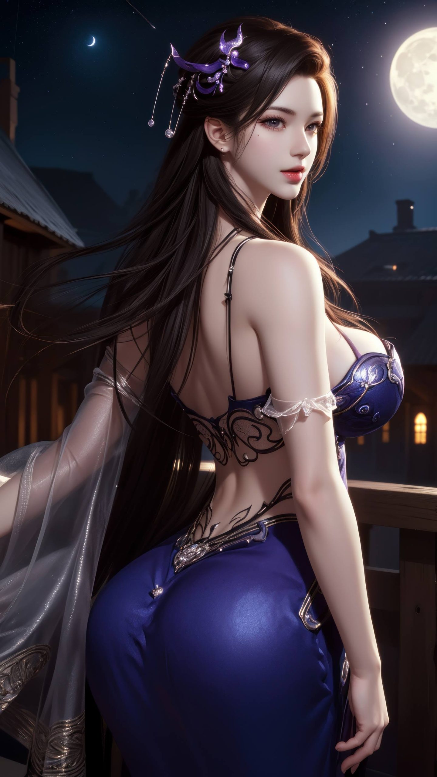 图片[3]-精选AI绘画 117 天行九歌-潮女妖[48P]-草丛看图