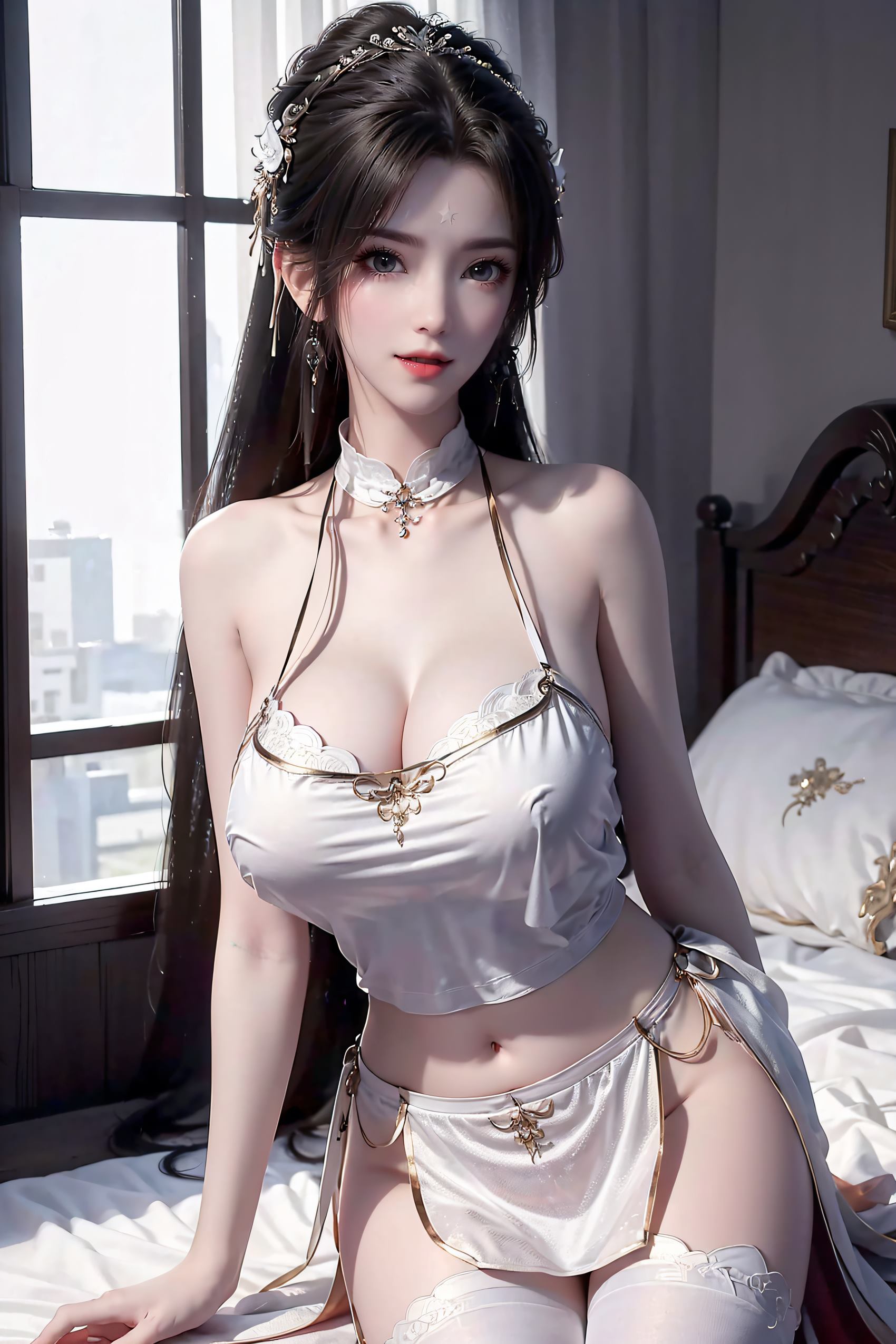 图片[4]-精选AI绘画 211 完美世界-清漪[22P]-草丛看图