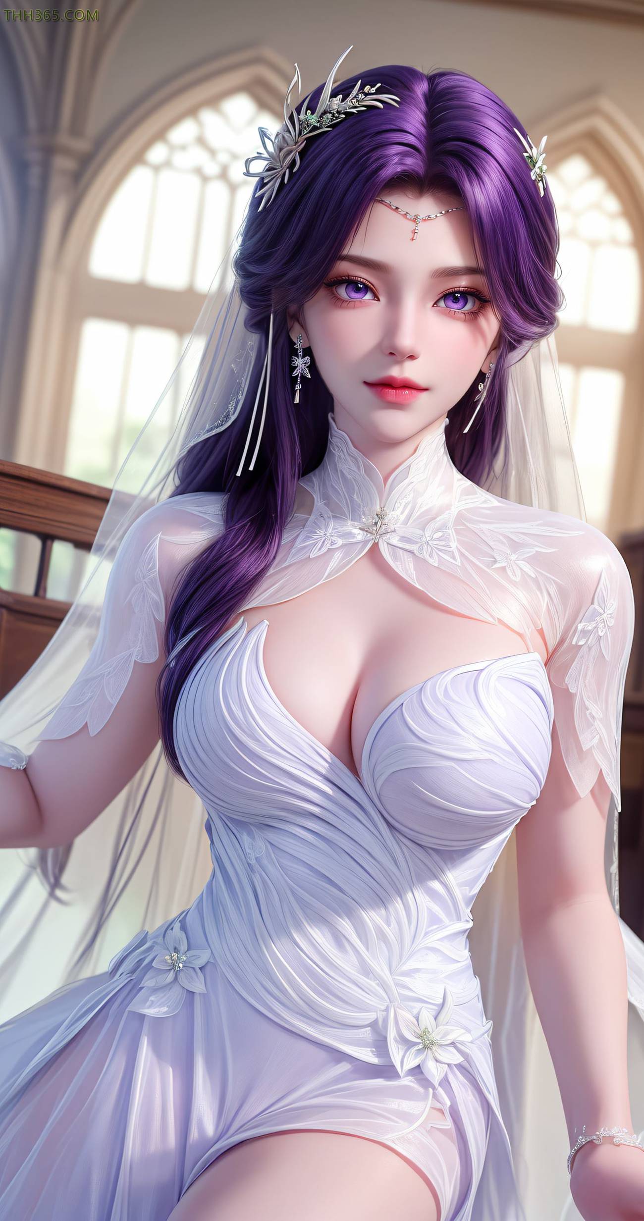 图片[7]-精选AI绘画 489 云曦白纱[41P]-草丛看图