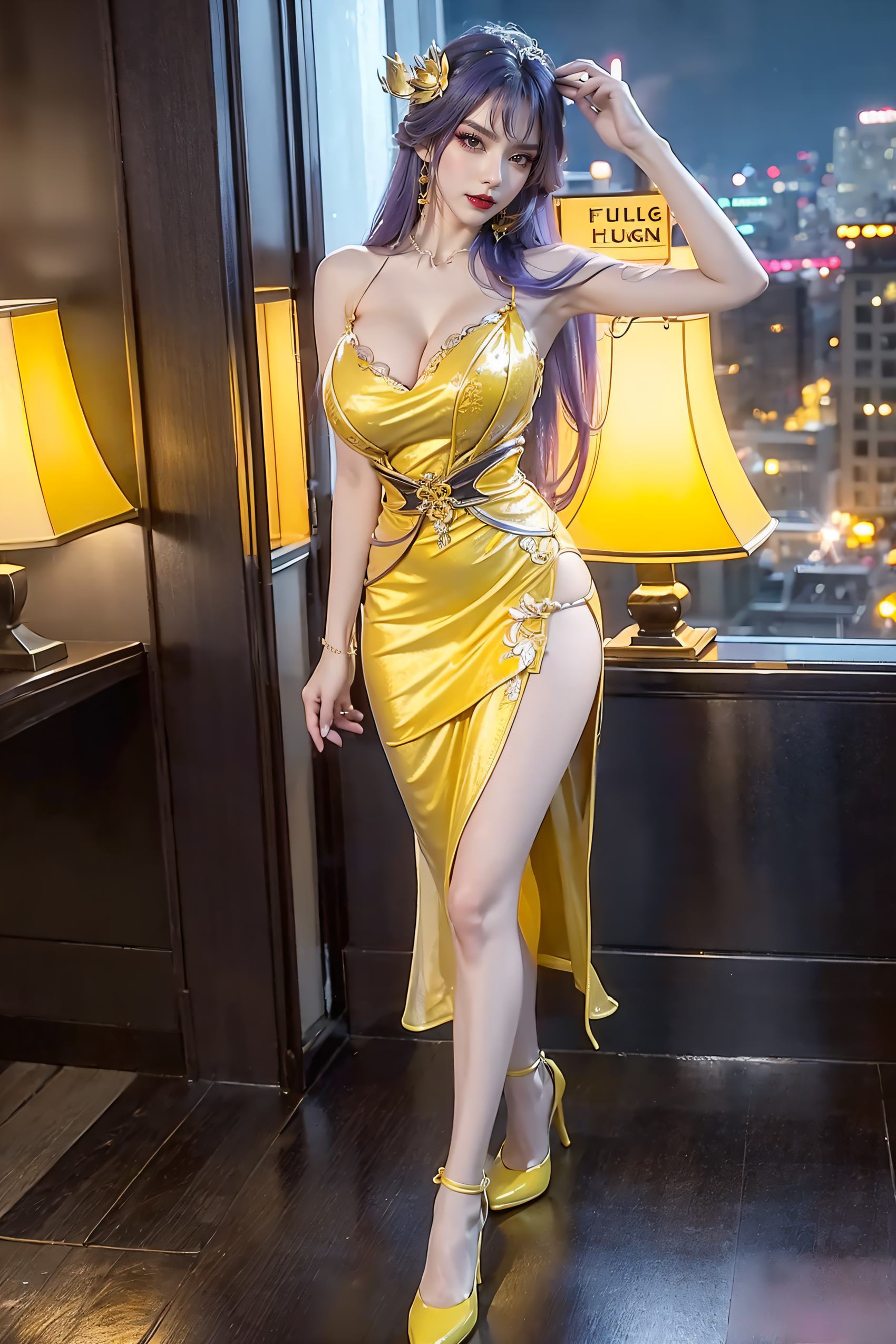 图片[8]-精选AI绘画 329 天穹长老礼服[74P]-草丛看图