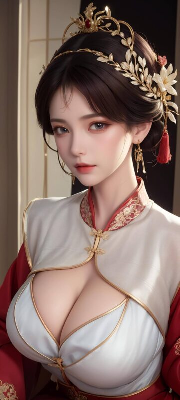 精选AI绘画 412 你的新娘[47P]-草丛看图