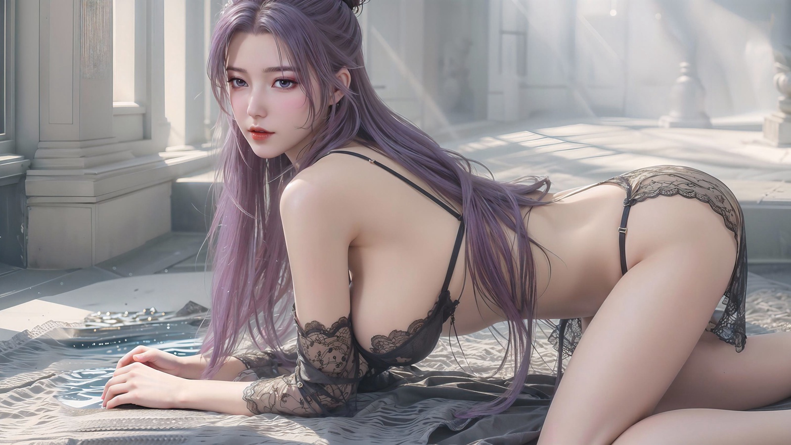 图片[5]-精选AI绘画 248 -云霄仙子[23P]-草丛看图