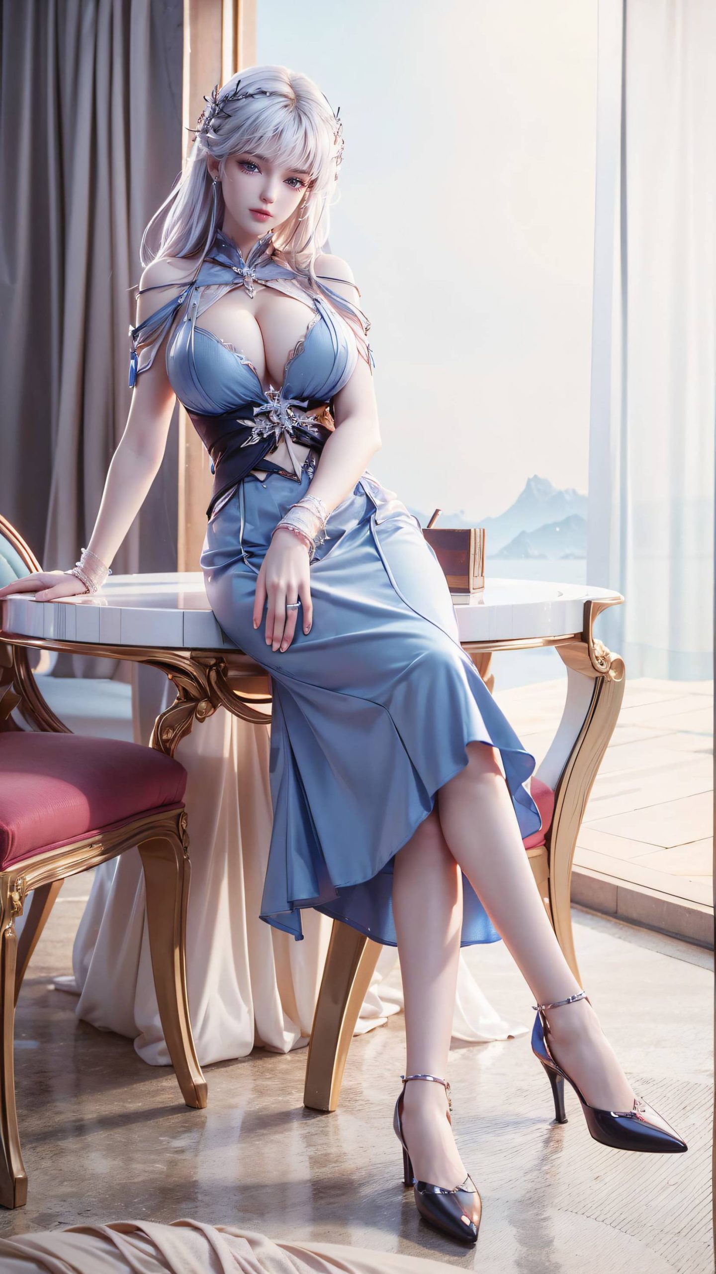 图片[2]-精选AI绘画 355 圣采儿[154P]-草丛看图