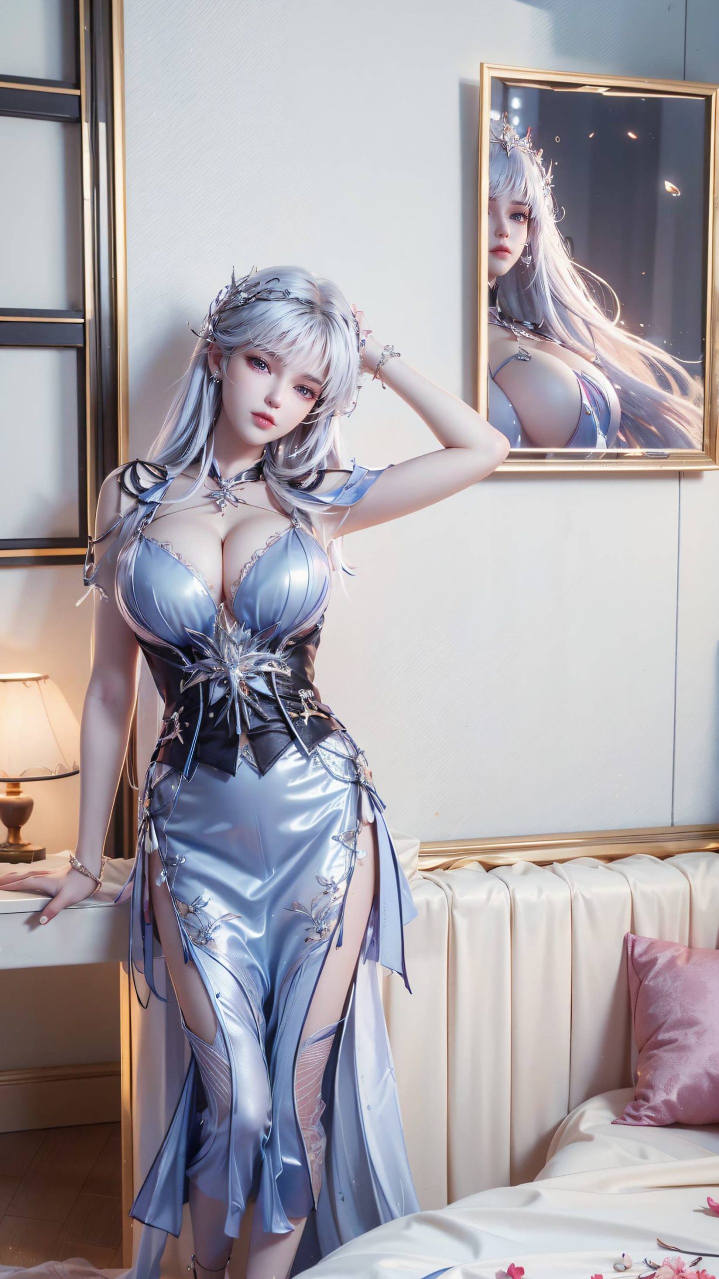 图片[3]-精选AI绘画 355 圣采儿[154P]-草丛看图