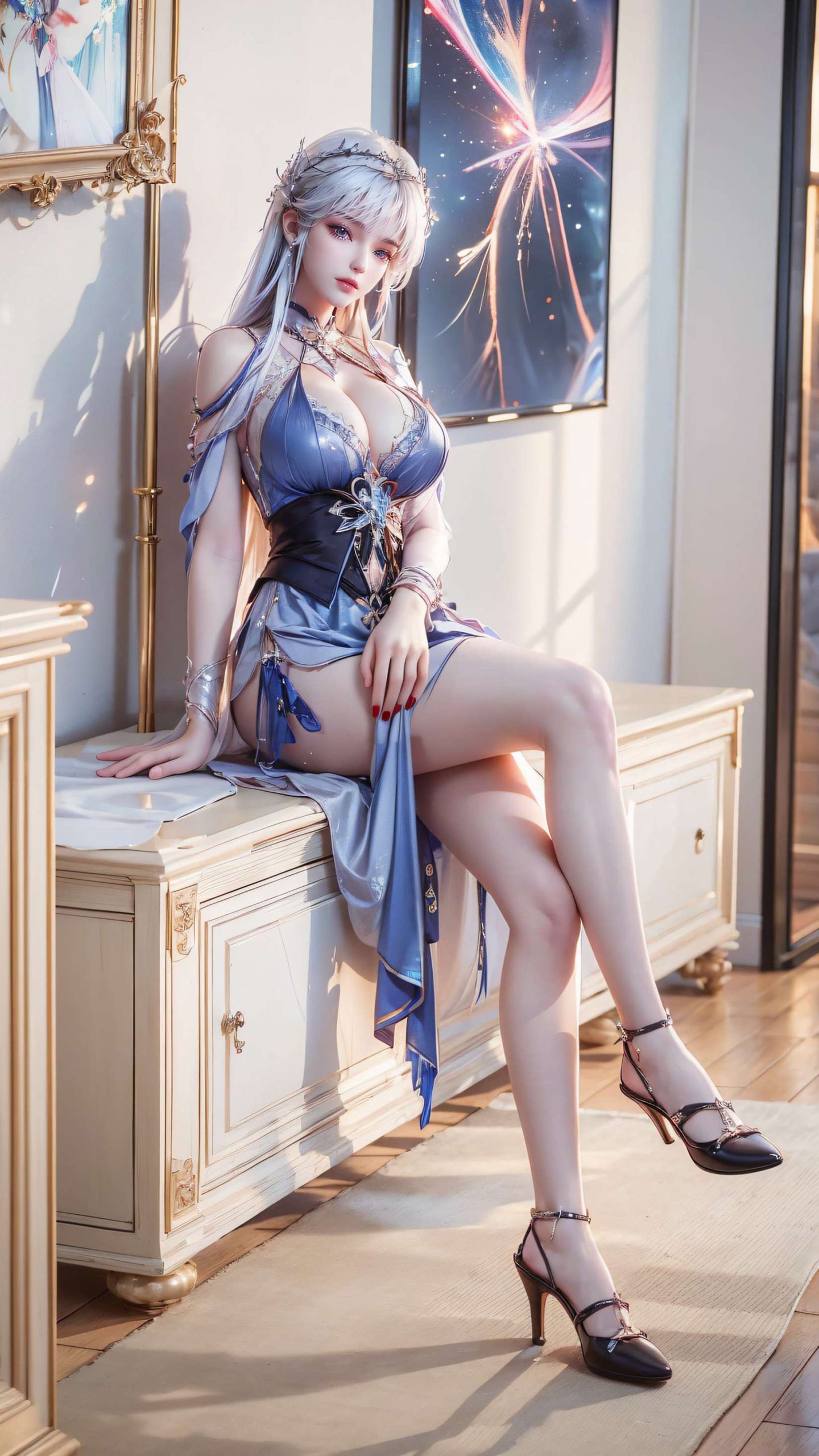 图片[4]-精选AI绘画 355 圣采儿[154P]-草丛看图