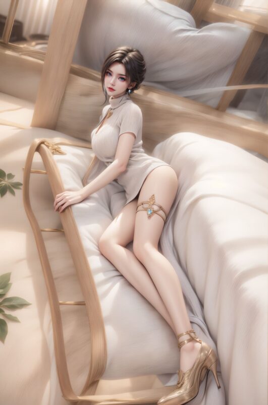 精选AI绘画 246 凌落宸[34P]-草丛看图