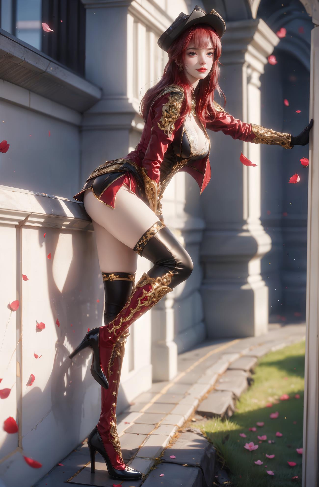 图片[5]-精选AI绘画 436 梦红尘[23P]-草丛看图