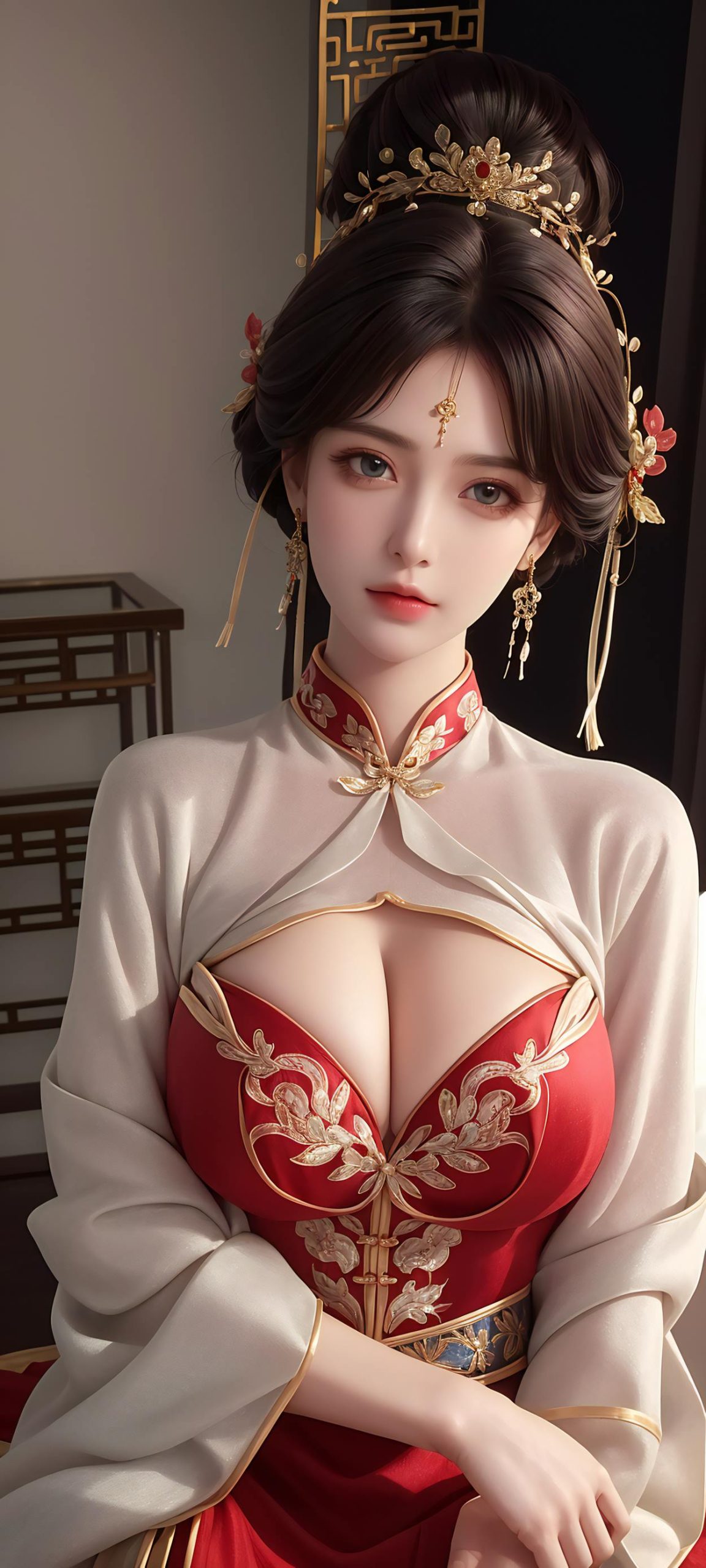 图片[2]-AI绘画 585 请领走你的新娘4k竖屏[46P]-草丛看图