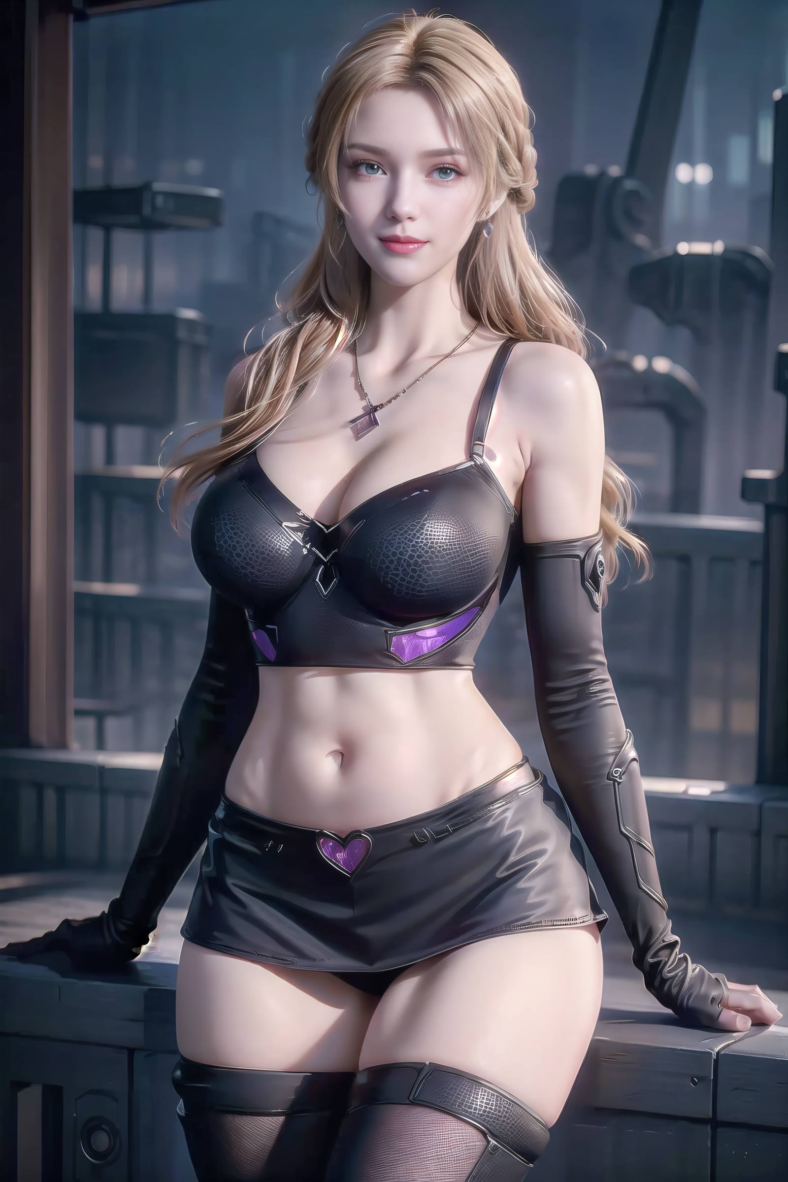 图片[8]-精选AI绘画 162 吞噬星空-珍妮特 居家清凉写真[60P]-草丛看图