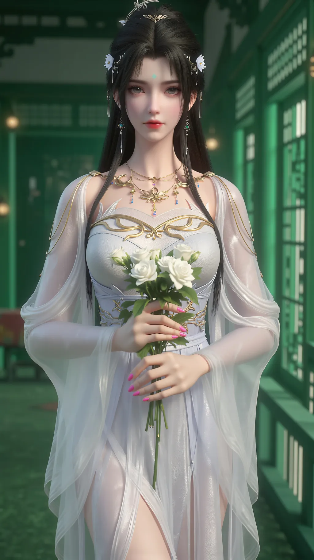 图片[3]-精选AI绘画 910 完美世界-清漪[39P]-草丛看图