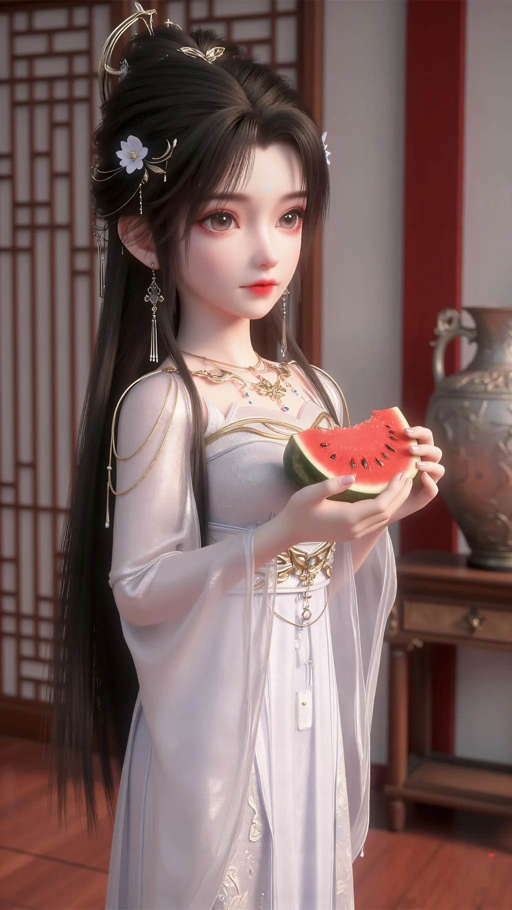 图片[5]-精选AI绘画 910 完美世界-清漪[39P]-草丛看图