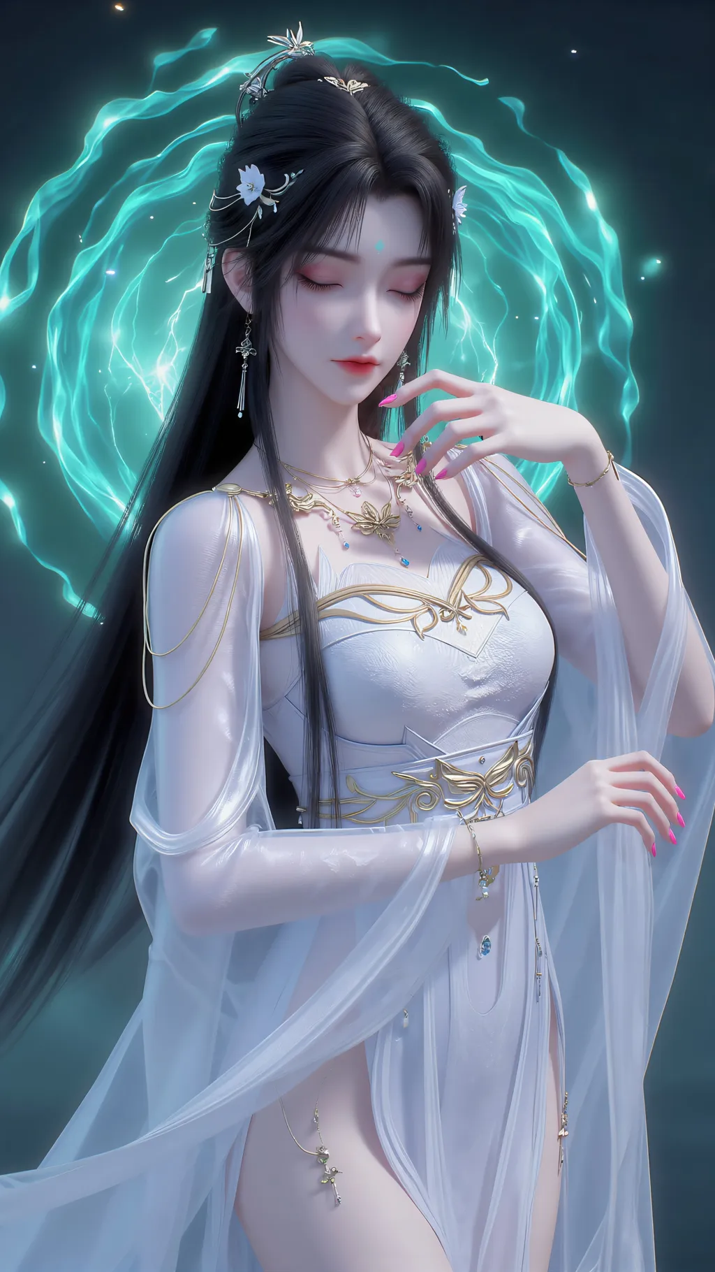 图片[7]-精选AI绘画 910 完美世界-清漪[39P]-草丛看图