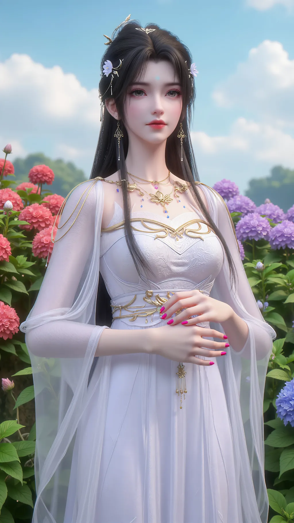 图片[1]-精选AI绘画 910 完美世界-清漪[39P]-草丛看图