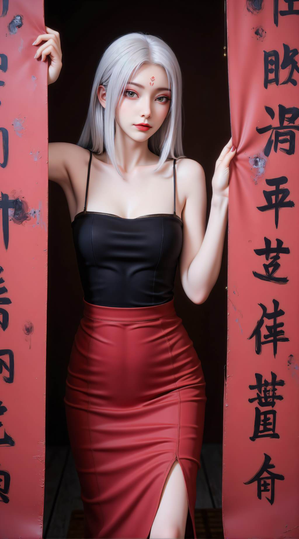 图片[3]-精选AI绘画 774 诛仙-小白[40P]-草丛看图