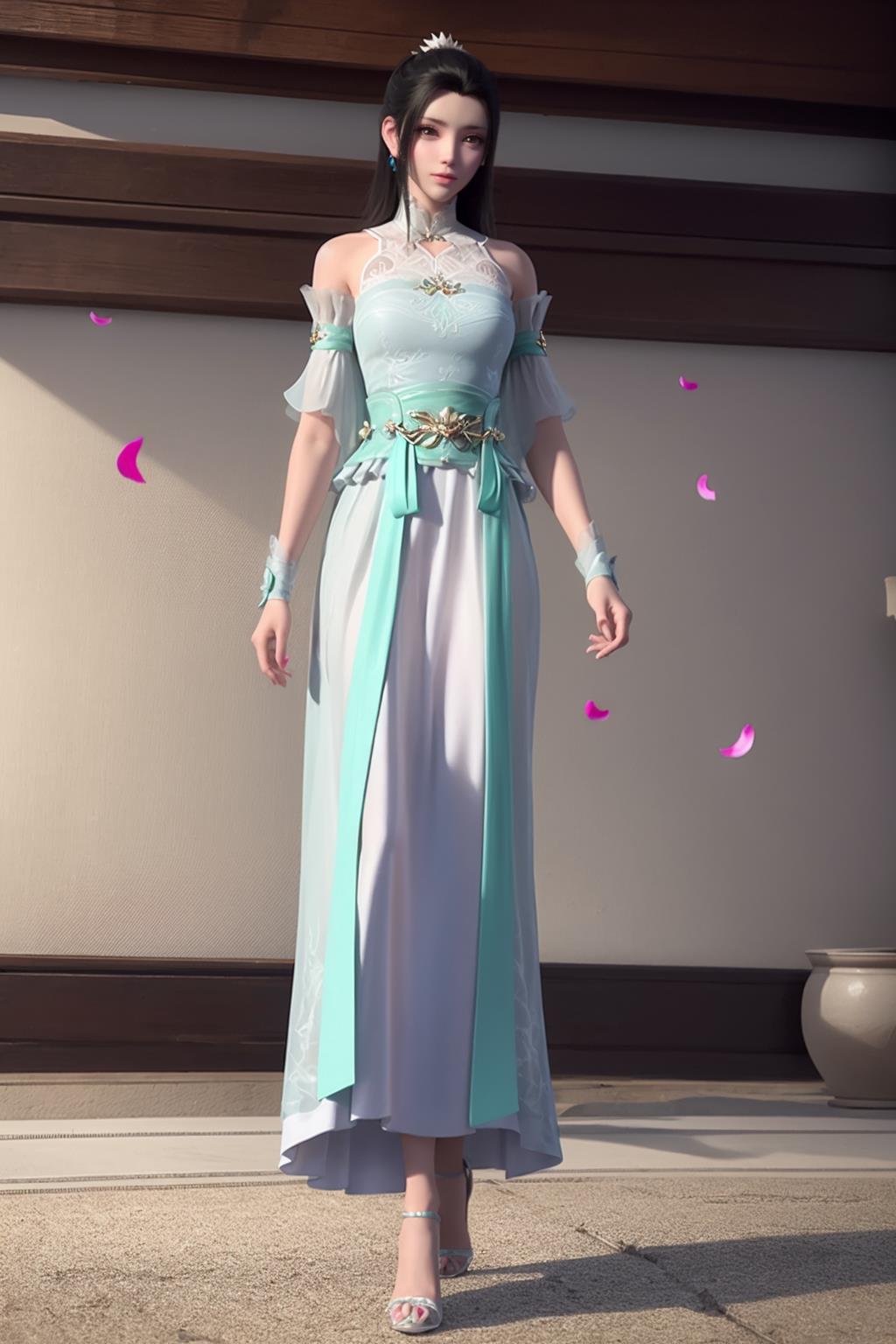 图片[4]-精选AI绘画 705 斗破-萧薰儿[32P]-草丛看图