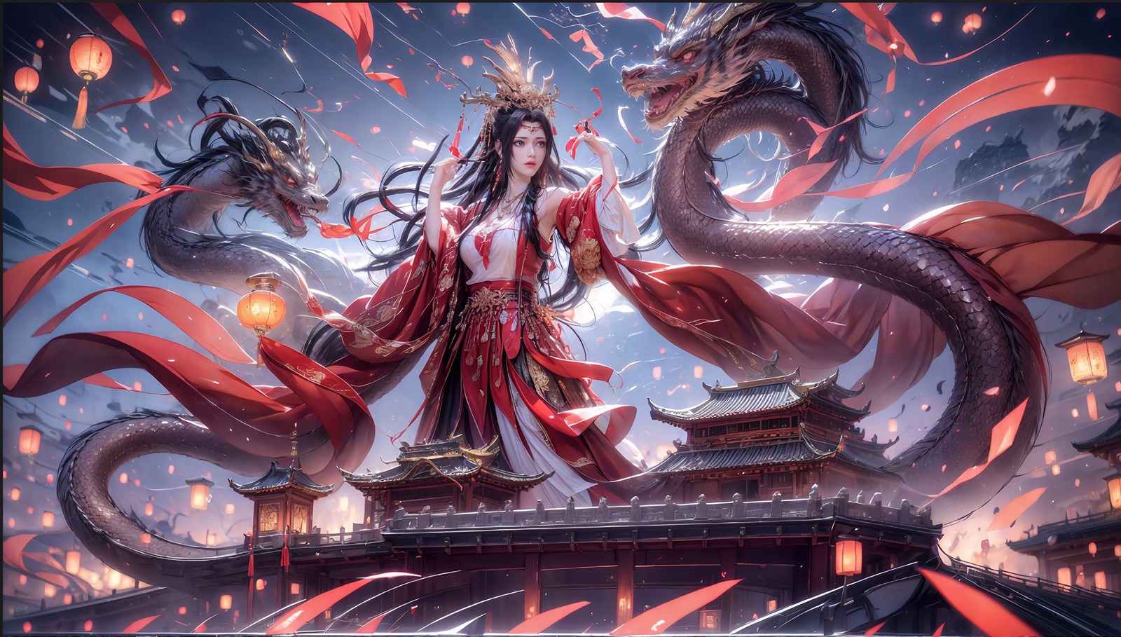 图片[2]-精选AI绘画 264 国漫女神[117P]-草丛看图