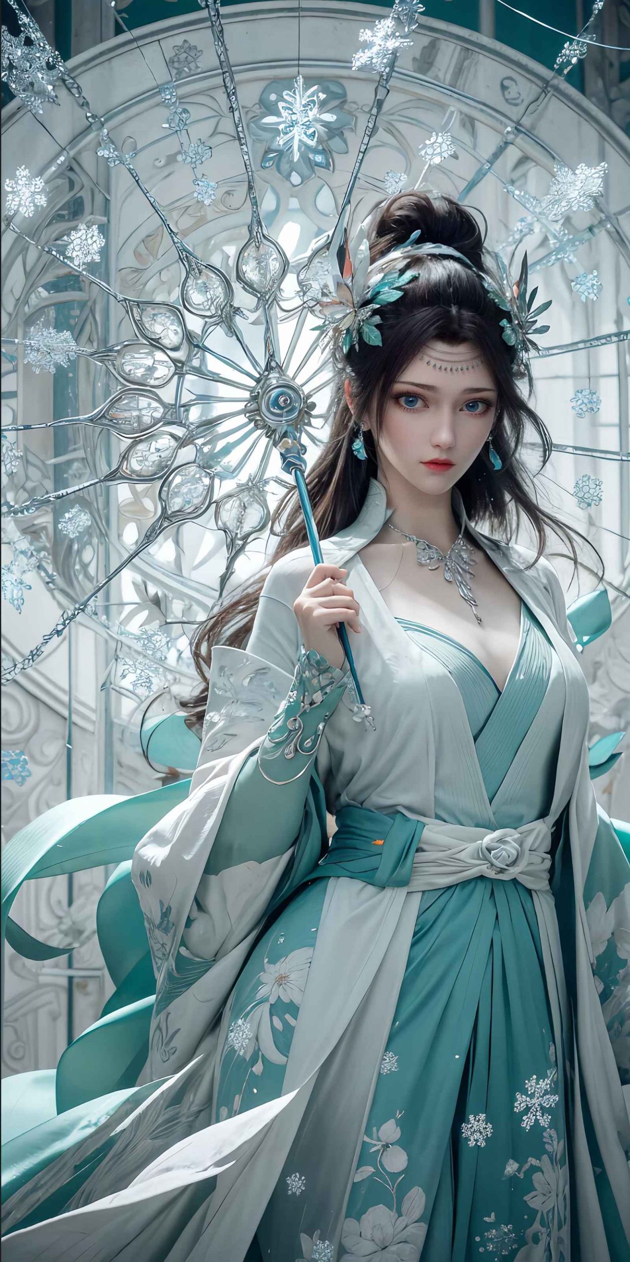 图片[3]-精选AI绘画 264 国漫女神[117P]-草丛看图