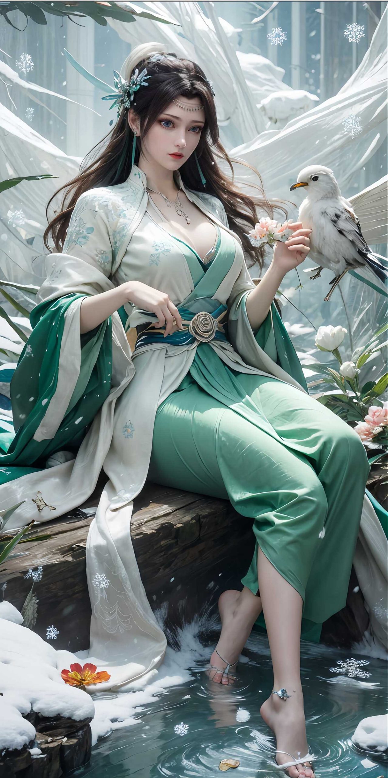 图片[4]-精选AI绘画 264 国漫女神[117P]-草丛看图