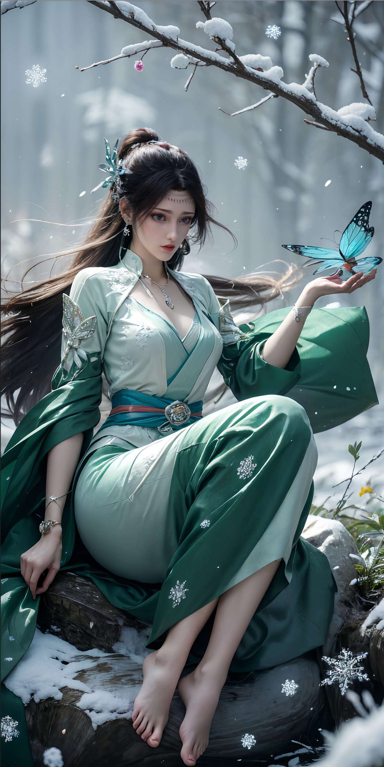 图片[5]-精选AI绘画 264 国漫女神[117P]-草丛看图