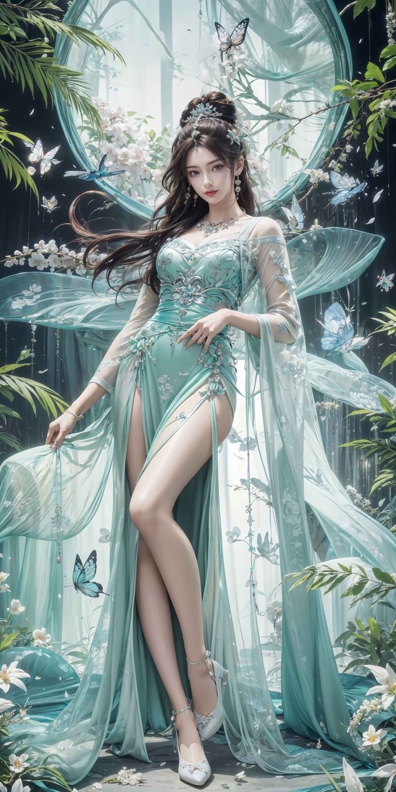 图片[6]-精选AI绘画 264 国漫女神[117P]-草丛看图