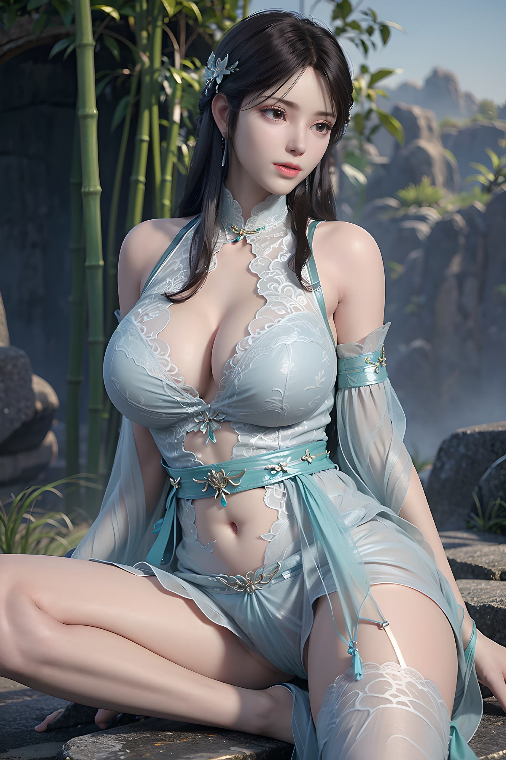 图片[1]-精选AI绘画 252 薰儿竹林[42P]-草丛看图