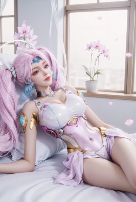 精选AI绘画 634 花开 吞噬星空-艾辰[82P]-草丛看图