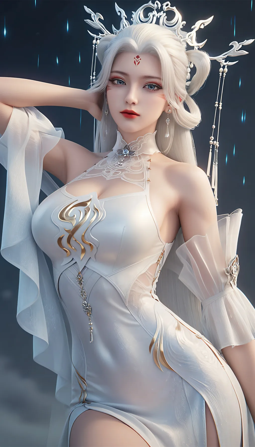 图片[1]-精选AI绘画 861 诛仙-小白[26P]-草丛看图