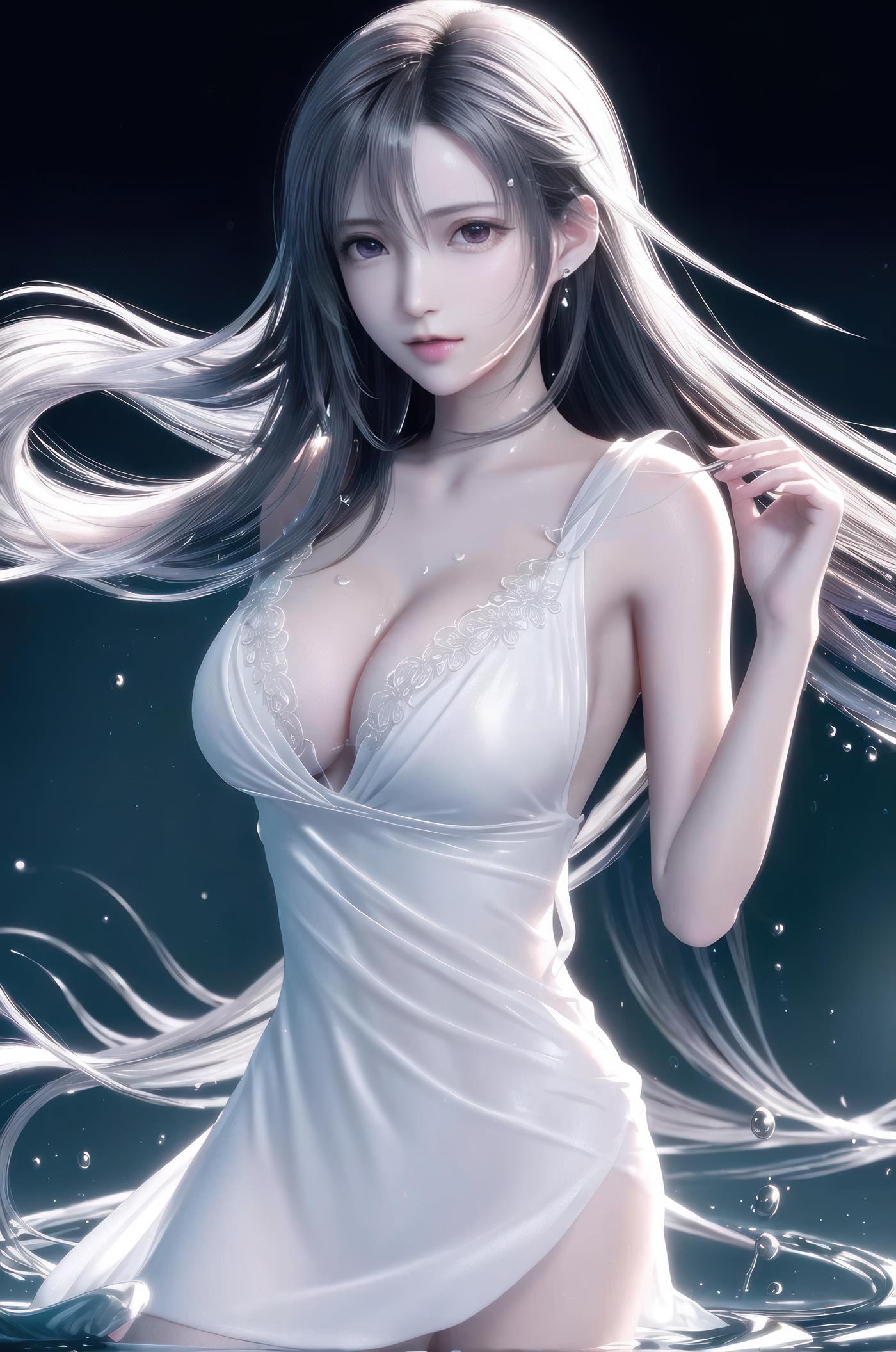 图片[3]-精选AI绘画 009 2K高清 蒂法大海 [126P]-草丛看图